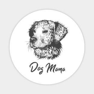 Dog Mama Artwork Magnet